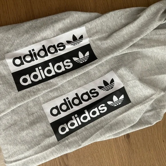 adidas Originals RYV trefoil leggings in gray - Picture 6 of 6